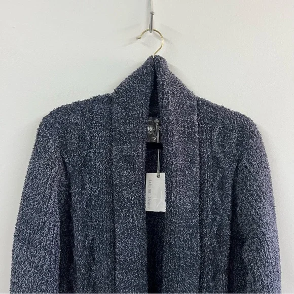 *NEW* Barefoot Dreams Cozy Chic Cabin Cable Cardigan - Picture 4 of 14